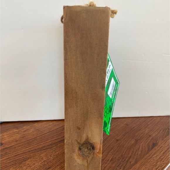 St Patricks Day Wooden Frame Shamrock Irish Country Primitive Decor Wall Hanging - Picture 6 of 10